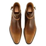 Calf Leather Jodhpur Boots, derma contour couture, premium leather shoes, designer boots, luxury boots, fashion boots, leather boots, premium boots, ankle boots1