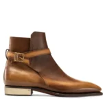 Calf Leather Jodhpur Boots, derma contour couture, premium leather shoes, designer boots, luxury boots, fashion boots, leather boots, premium boots, ankle boots2