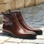 Calf Leather Jodhpur Boots, derma contour couture, premium leather shoes, designer boots, luxury boots, fashion boots, leather boots, premium boots, ankle boots5