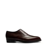 Classic Design Polished Leather Formal Oxford Shoes, Fashion Footwear, Italian Craftsmanship, Derma Contour Couture branding, Designer Apparel, Couture Clothing