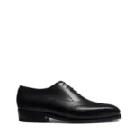 Classic Design Polished Leather Formal Oxford Shoes, Fashion Footwear, Italian Craftsmanship, Derma Contour Couture branding, Designer Apparel, Couture Clothing 5