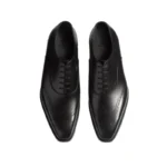 Classic Design Polished Leather Formal Oxford Shoes, Fashion Footwear, Italian Craftsmanship, Derma Contour Couture branding, Designer Apparel, Couture Clothing 7