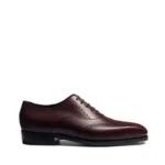 Classic Design Polished Leather Formal Oxford Shoes, Fashion Footwear, Italian Craftsmanship, Derma Contour Couture branding, Designer Apparel, Couture Clothing 9