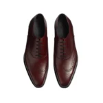 Classic Design Polished Leather Formal Oxford Shoes, Fashion Footwear, Italian Craftsmanship, Derma Contour Couture branding, Designer Apparel, Couture Clothing11