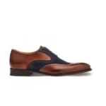 Derma Contour Couture sneakers, gold accent shoes, derby shoes, leather derby footwear, Italian derby shoes, open lace shoes, semi-formal mens shoes,
