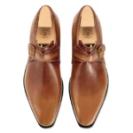 FullGrainCalfskin, FrenchSheepskinLining, LeatherSole, HandStitched, DermaContourCouture, LuxuryDressShoes, ExecutiveFootwear6