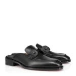 , Italian leather sandals, luxury mules, summer footwear Germany, slip-on shoes, leather sandals men, leather mules women, Derma Contour Couture1