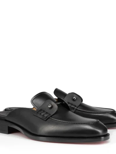 , Italian leather sandals, luxury mules, summer footwear Germany, slip-on shoes, leather sandals men, leather mules women, Derma Contour Couture1