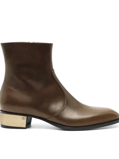 Lederstiefel Slip On Schuhe Elastic Boots Mode Stiefel Derma Contour Couture, Mens Cowboy Boots 1