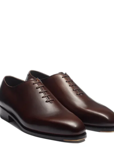 Plain Polished Leather Wholecut Oxford Shoes, Luxury Boots, Premium Sneakers, Handcrafted Shoes, Artisan Footwear, Couture Shoes, Executive Footwear1
