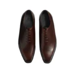 Plain Polished Leather Wholecut Oxford Shoes, Luxury Boots, Premium Sneakers, Handcrafted Shoes, Artisan Footwear, Couture Shoes, Executive Footwear3