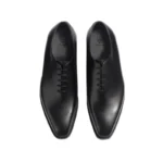 Plain Polished Leather Wholecut Oxford Shoes, Luxury Boots, Premium Sneakers, Handcrafted Shoes, Artisan Footwear, Couture Shoes, Executive Footwear6