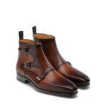 derma contour couture Chelsea, Jodhpur, chukka, ankle-boots, equestrian-style, winter-luxury, side-zip, Italian-calfskin, all-season-footwear, DCC-boots,