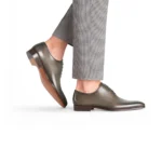 derma contour couture burgundy leather shoes, formal footwear, business shoes, executive dress shoes, cap-toe oxfords, professional leather shoes, wedding shoes men