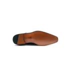 derma contour couture cognac leather loafers, black leather loafers, business casual footwear, weekend luxury shoes,4