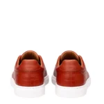 derma contour couture premium white sneakers, leather low-top sneakers, designer casual footwear, luxury streetwear shoes, Italian made sneakers2