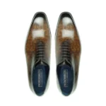 designer slip-ons, Italian leather boots, Chelsea boots, ankle boots men, luxury leather boots, handcrafted boots, cognac leather boots5