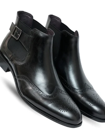formal cap toe shoes, chukka boots, designer chukka boots, luxury chukka boots, suede chukka boots derma contour couture1