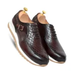 genuine leather sneakers, cushioned luxury sneakers, comfortable designer sneakers, high-quality leather sneakers, men's Italian leather sneakers5