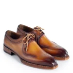 hand-polished oxfords, burgundy leather shoes, formal footwear, business shoes, executive dress shoes, cap-toe oxfords derma contour couture