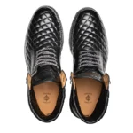high end footwear, premium designer shoes, luxury fashion footwear, elegant leather shoes, derma contour couture boots, 7