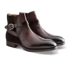, hochwertige boots, elegante leder boots, chukka boots, chukka boots leder, designer chukka boots derma contour couture1