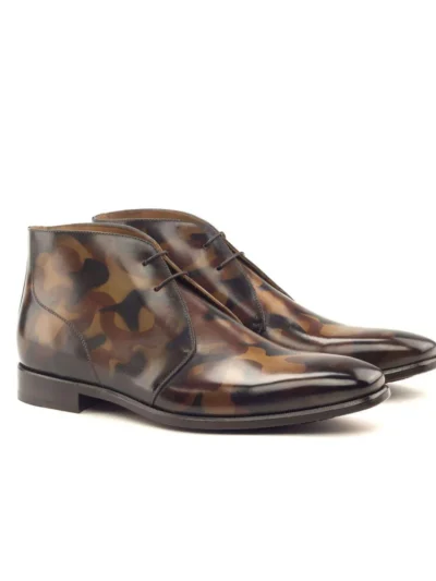 leather chukka boots, premium chukka boots, cowboy boots, western cowboy boots, luxury cowboy boots derma contour couture