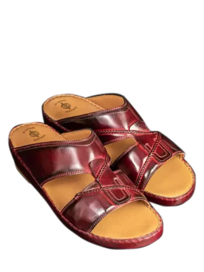 , luxury mules, summer footwear Germany, slip-on shoes, leather sandals men, leather mules women, Derma Contour Couture, 4