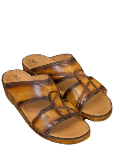 , luxury mules, summer footwear Germany, slip-on shoes, leather sandals men, leather mules women, Derma Contour Couture,