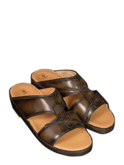 , luxury mules, summer footwear Germany, slip-on shoes, leather sandals men, leather mules women, Derma Contour Couture, 9