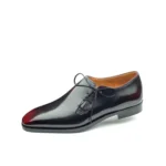 luxury oxford shoes, Italian leather dress shoes, hand-polished oxfords, burgundy leather shoes, formal footwear, business shoes1