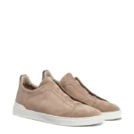 , minimalist luxury sneakers, handcrafted Italian sneakers, premium white sneakers, leather low-top sneakers