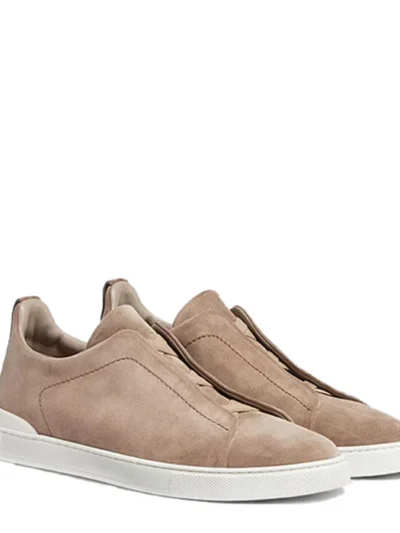, minimalist luxury sneakers, handcrafted Italian sneakers, premium white sneakers, leather low-top sneakers