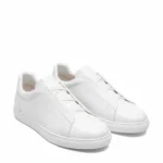 modern luxury sneakers, contemporary Italian footwear, timeless sneaker style, versatile luxury shoes, dressy casual sneakers