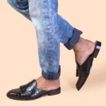 sandals and mules, Italian leather sandals, luxury mules, summer footwear Germany, slip-on shoes, leather sandals men, derma contour couture8