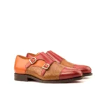 single monk strap, buckle shoes men, derma contour couture Oxford shoes, oxford shoes , cap toe oxford, plain toe oxford , formal lace-up shoes