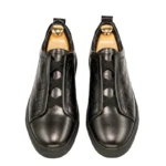 upscale athletic-inspired, fashion-forward sneakers, chic leather sneakers, Italian leather, full-grain leather, derma contour couture2