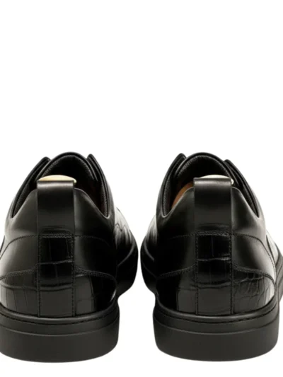 upscale athletic-inspired, fashion-forward sneakers, chic leather sneakers, Italian leather, full-grain leather, derma contour couture3