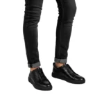 upscale athletic-inspired, fashion-forward sneakers, chic leather sneakers, Italian leather, full-grain leather, derma contour couture4