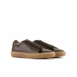 white leather sneakers designer, gold accent sneakers, minimalist luxury sneakers, handcrafted Italian sneakers,