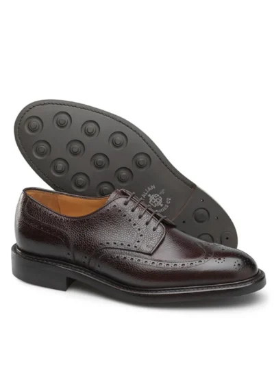 wingtip shoes, brogue oxfords, leather brogues, designer wingtips, Italian leather shoes, men's dress shoes, semi-formal footwear, Derma Contour Couture wingtips1