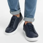 Italian_Luxury_Minimal_Leather_Sneakers_, DCC lifestyle footwear, derby, open-lacing, versatile-formal, business-casual, leather-derby, croc-embossed - Copy