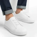 Italian_Luxury_Minimal_Leather_Sneakers_, DCC lifestyle footwear, derby, open-lacing, versatile-formal, business-casual, leather-derby, croc-embossed - Copy (6)